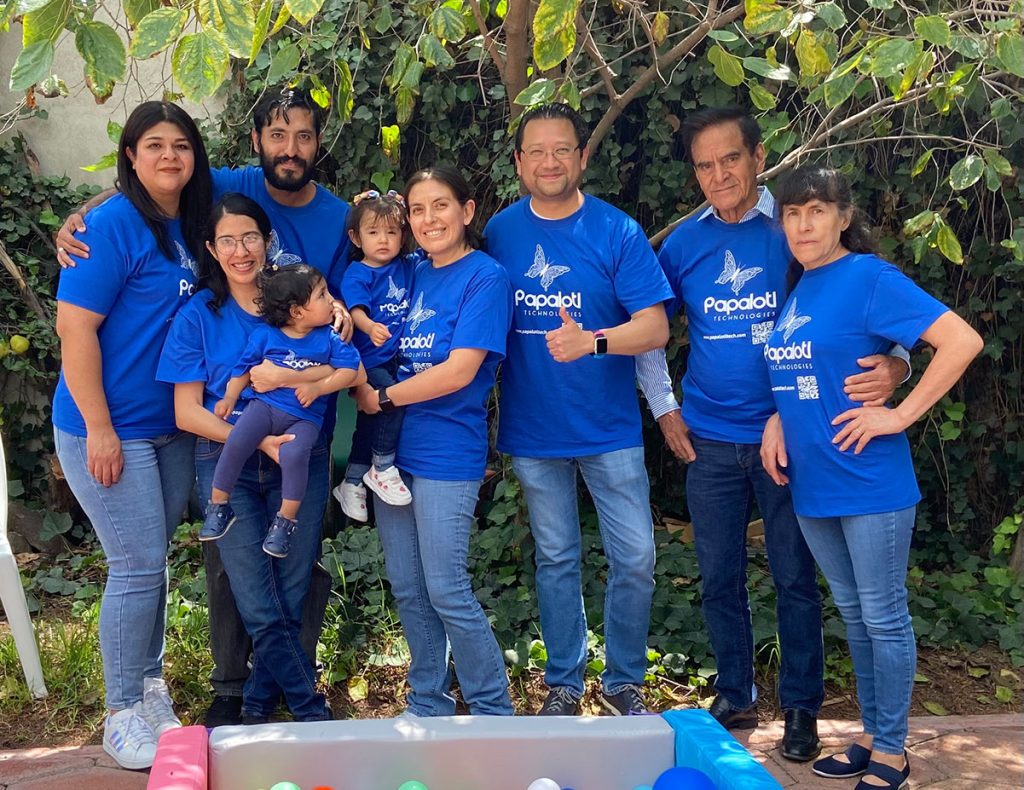 Fotografía de equipo Papalotl Technologies Sep 2024